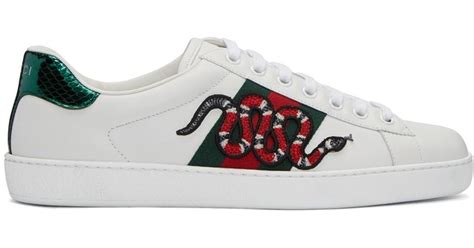 gucci snake sneaker|gucci snake sneakers men.